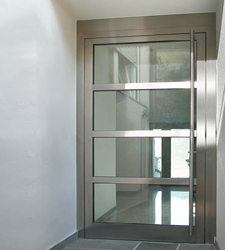 Paslanmaz Apartman Kapısı